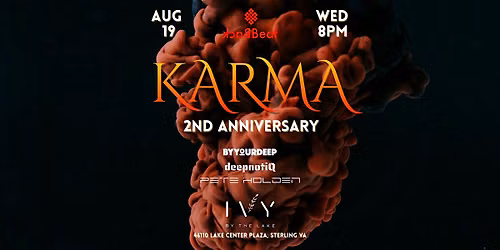 KARMA 2nd Anniversary - FREE House Music Party