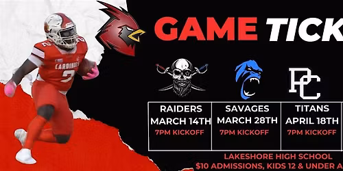 Pensacola Panther VS Bayou Lacombe Cardinals