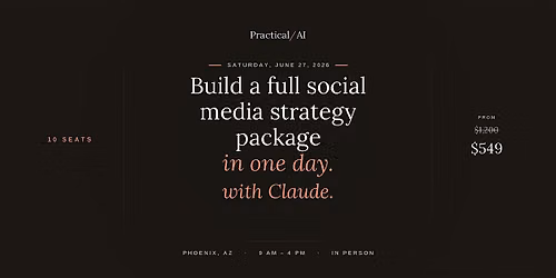 Build a Marketing Strategy and Claude Skill in One Day