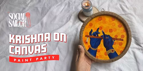 Krishna On Canvas Workshop - Mumbai