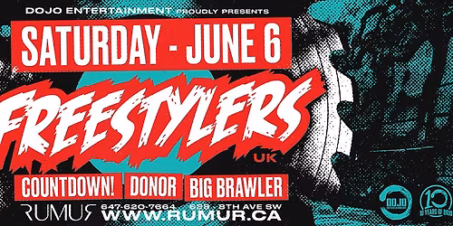 FREESTYLERS (UK) *Classics Set* @ Rumur || Sat, June 6 