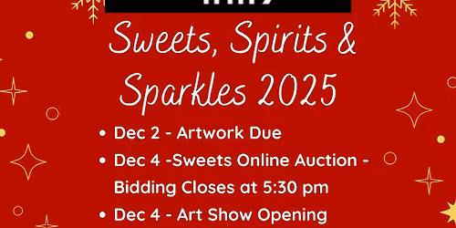 Sweets, Spirits & Sparkles - Holiday Shopping Extravaganza!