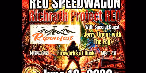 Richrath Project REO Playing the Music of REO Speedwagon @ Riponfest