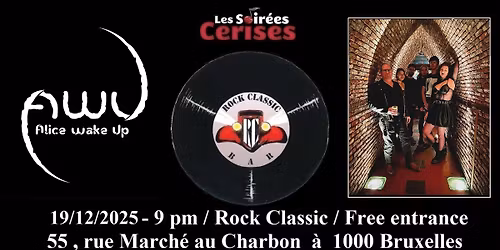 \ud83c\udf52 Alice wake up \/Alt. rock\/ @ Rock Classic - 19\/12\/2025