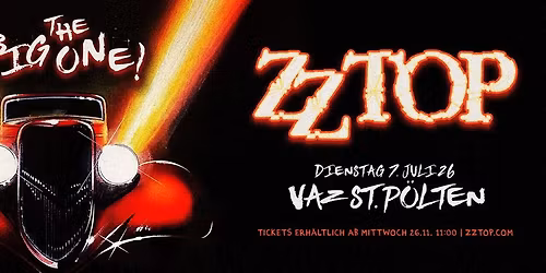 ZZ TOP - The Big One! Tour | St. P\u00f6lten