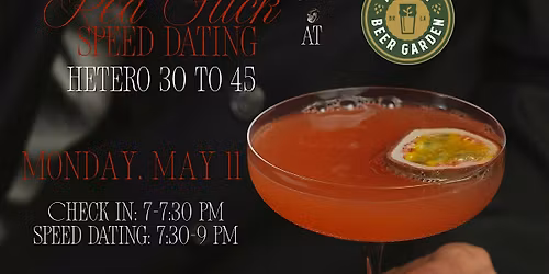 5\/11 - Red Stick Speed Dating @ Mid City Beer Garden