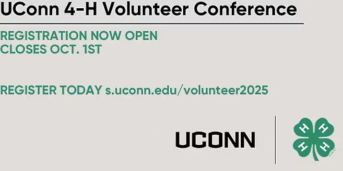 UConn 4-H Volunteer Conference 