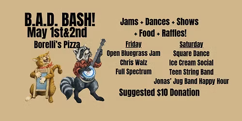 B.A.D. BASH! Spring Celebration