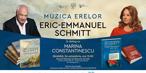 Muzica erelor. Eric-Emmanuel Schmitt \u00een dialog cu Marina Constantinescu