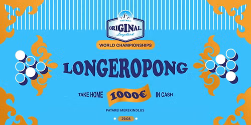 LONGEROPONGI WORLD CUP I WINNER TAKES 1000\u20ac CASH @ PATAREI MEREKINDLUS