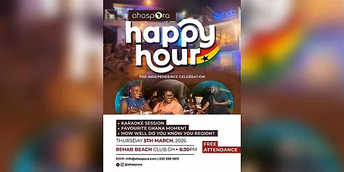 Ahaspora Happy Hour