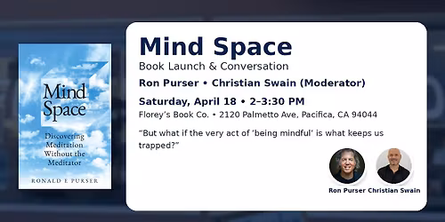 Book Launch: Mind Space - Ron Purser at Florey's Book Co.