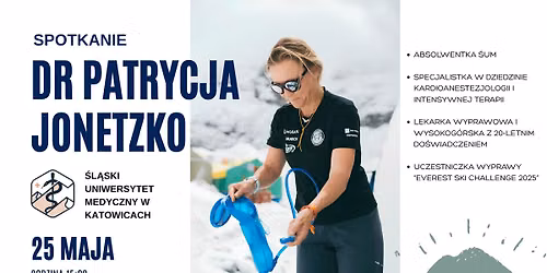 Medycyna wysokog\u00f3rska - dr n. med. Patrycja Jonetzko  