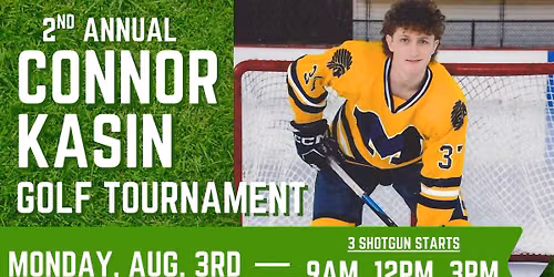 2nd Annual Connor Kasin Golf Tournament 