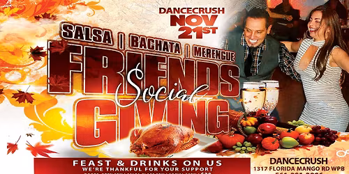 Dancecrush Friendsgiving Party!