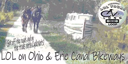 Bike & Boat in Canal Fulton on the Ohio & Erie Canal & Bikeways