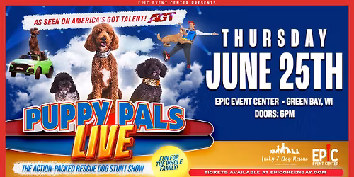 Puppy Pals Live - The Action-Packed Comedic Stunt Dog Show