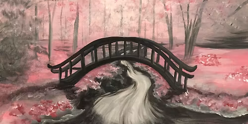 Toledo Paint and Sip Party - Cherry Blossom Bridge