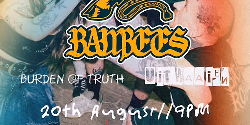 Bambees + Burden of Truth + Uitwaaien live @ The Jam Factory
