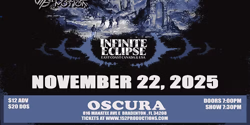 Anciients w\/ Howling Giant, Spiritual Chaos, Parallel Motion @ Oscura 