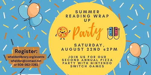 Summer Reading Wrap up — 2401 Meetinghouse Way, West Barnstable, MA, United States, Massachusetts 02668