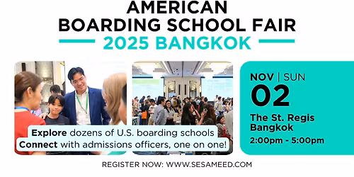 American Boarding School Fair 2025 \u2014 Bangkok