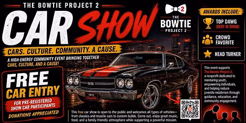 The Bowtie Project 2 1st Annual Community Car Show