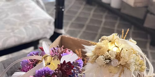 Dried Flower Ornaments Workshop Friday Nov 21st 7-9pm