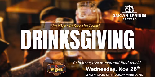 Drinksgiving at Oaklyn Springs Brewery