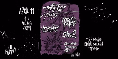 Tempting the Tides, Casual Cruelty, D.O.V.E., Skrall