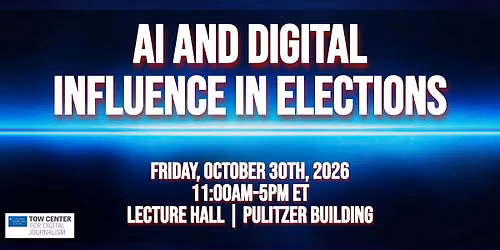 AI and Digital Influence in Elections