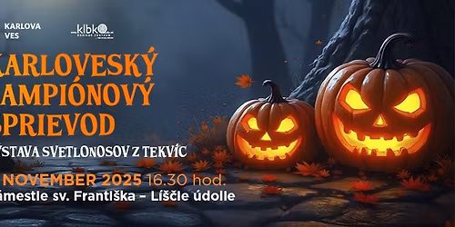 KARLOVESK\u00dd LAMPI\u00d3NOV\u00dd SPRIEVOD & V\u00ddSTAVA SVETLONOSOV Z TEKV\u00cdC