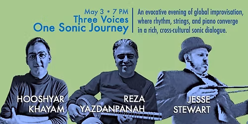 Three Voices, One Sonic Journey