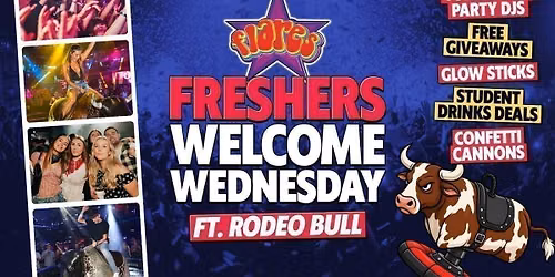 Freshers Welcome Wednesday - Rodeo Bull Special \ud83d\udc02\ud83d\udd7a