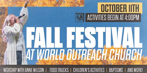 Fall Festival with Anne Wilson | October 11th
