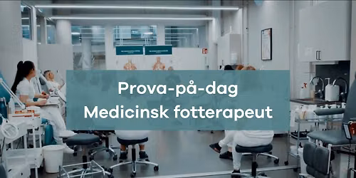 Prova-p\u00e5-dag Medicinsk fotterapeut