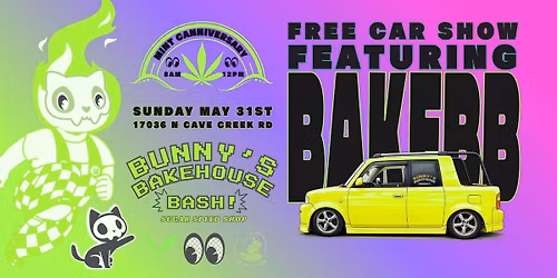 BAKEBB POP-UP! MINT CANNIVERSARY CAR SHOW