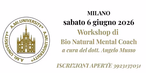 WORKSHOP BIO-NATURAL MENTAL COACH