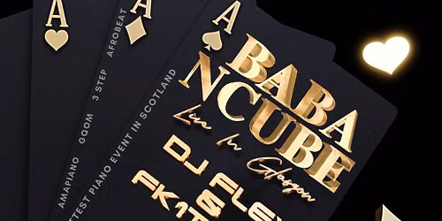 GLASVEGAS PIANO RETURNS! feat. BABA NCUBE Live in Glasgow