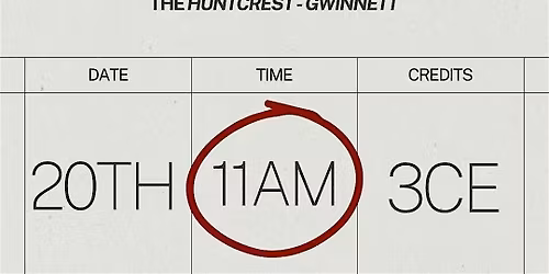 Georgia Broker Education Class - 6CE (Real Estate)