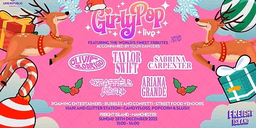 GirlyPop Live Xmas | Freight Island, Manchester