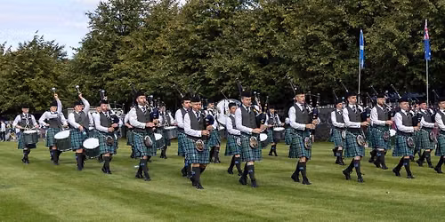 The Current World Champion Inveraray and District Pipe Band Concert at Pfeiffer Hall