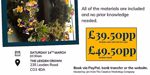 Living Wreath Workshop