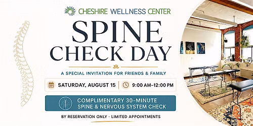 FREE Spine Check Day