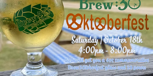 Brew:30 Taphouse Oktoberfest