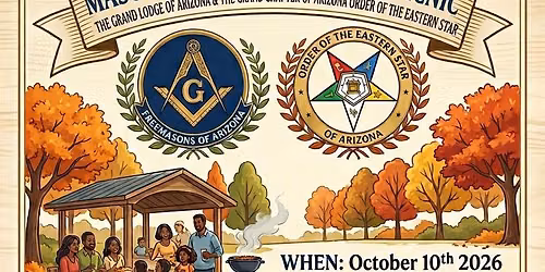 2026 Masonic Family Picnic SAVE THE DATE