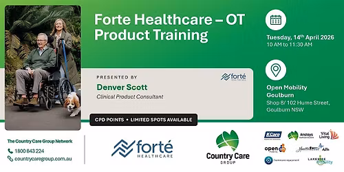 Forte Healthcare - OT Product Training