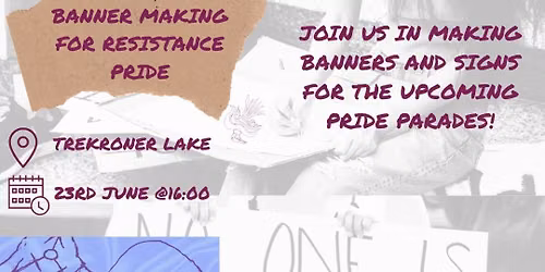 Banner making event
