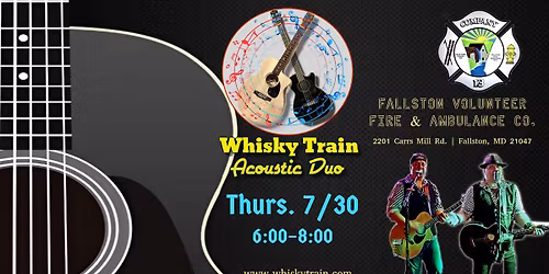 Whisky Train Duo at Fallston Food Trucks