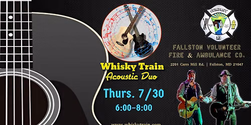Whisky Train Duo at Fallston Food Trucks